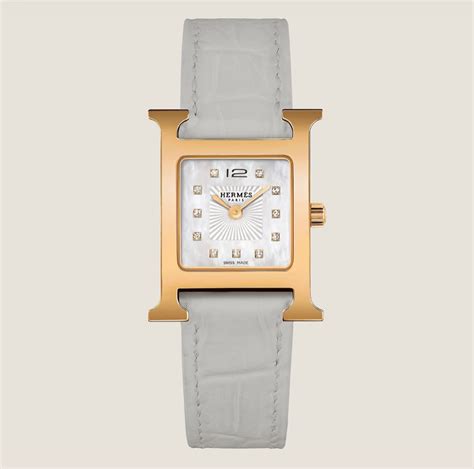 hermes h hour watch gold|Hermes h watch price.